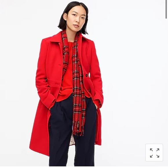 J. Crew | Jackets & Coats | J Crew Double Cloth Coat Size 6p | Poshmark